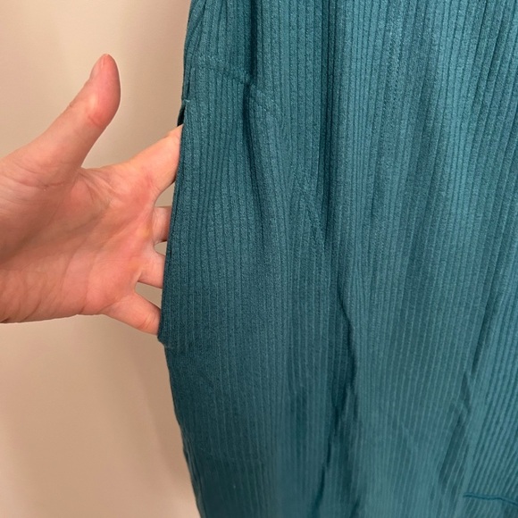 Athleta Teal Green Hooded Cardigan Size Small - Picture 4 of 8